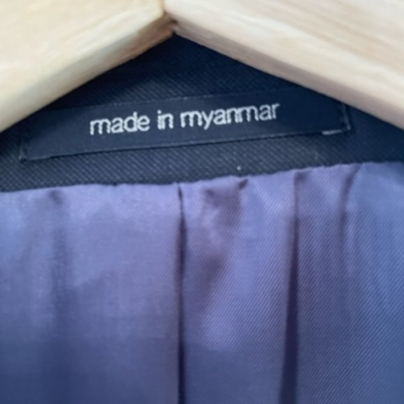 SUITSUPPLY suit, Vitale Barberis Canonico black pure wool super euro size 42 - Picture 6 of 13